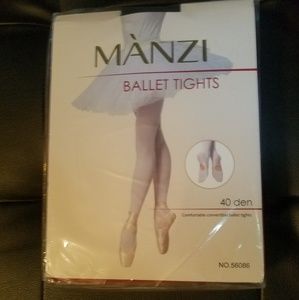 Manzi ballet tights. 3 pairs